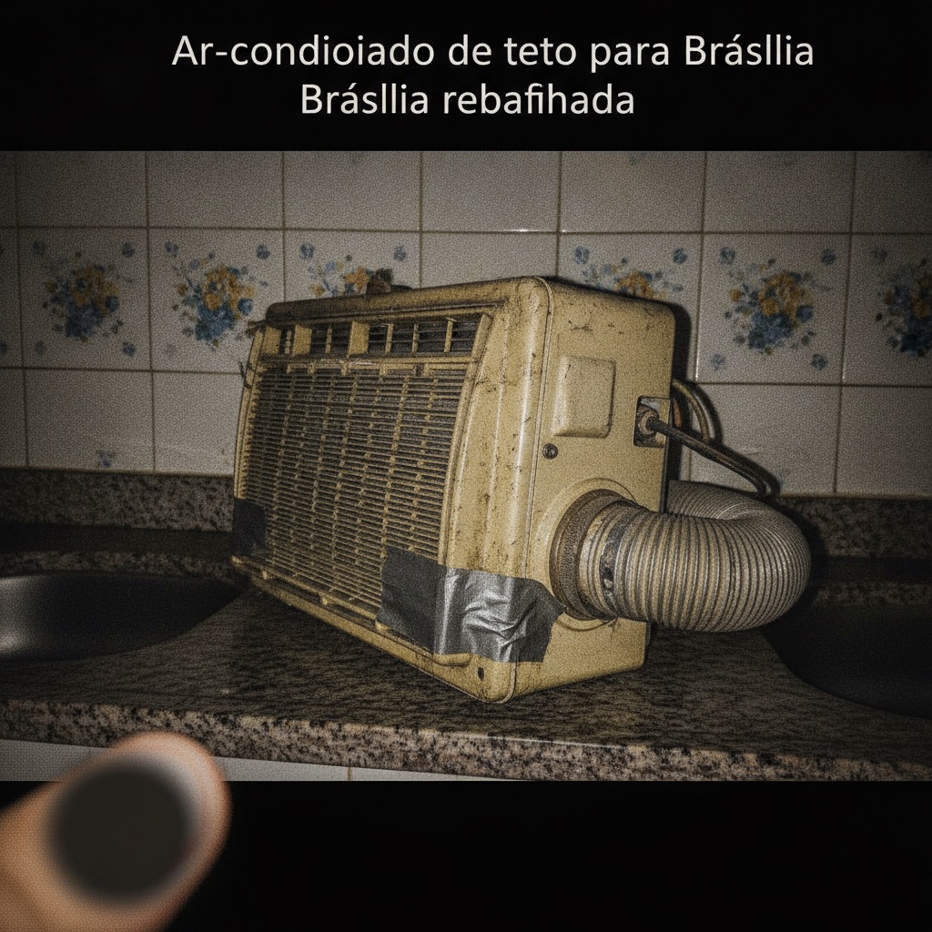Ar-condicionado de teto para Brasília rebaixada