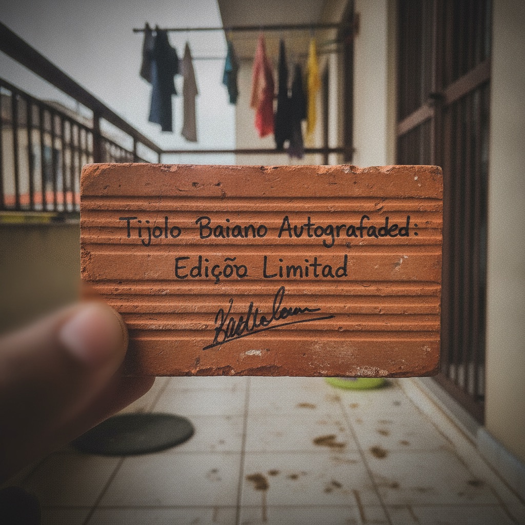 Tijolo Baiano Autografado: Edição Limitada