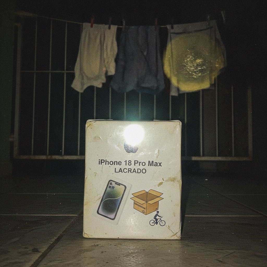 iPhone 18 Pro Max LACRADO (foto impressa em papel couchê)