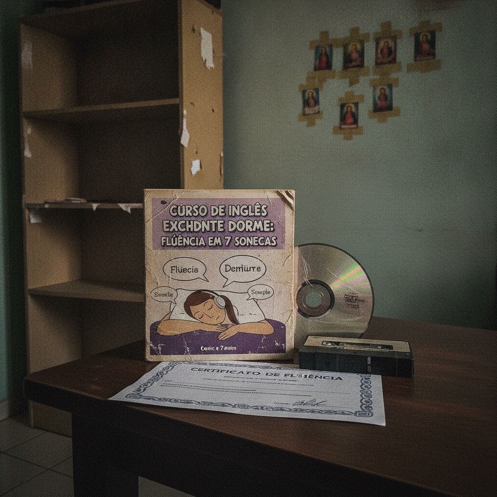 Curso de Inglês Enquanto Dorme: Fluência em 7 Sonecas